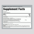 Supplement Facts panel detailing PB8 14 Billion CFU 120 Vegetarian Capsules.