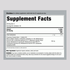 Supplement Facts for PB8 with 14 Billion CFU per serving, 60 Vegetarian Capsules.