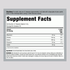 Supplement Facts panel for Carlyle Vital Trace Electrolyte Concentrate, 16 fl oz bottle.