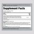 Supplement Facts for Oregano Oil 4000 mg Softgels, 200 count.