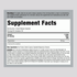 Supplement Facts for Horbaach Pregnenolone 100 mg, 180 Capsules.