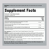 Supplement Facts panel for Cinnamon, Gymnema, and Mulberry Capsules, 180 count.