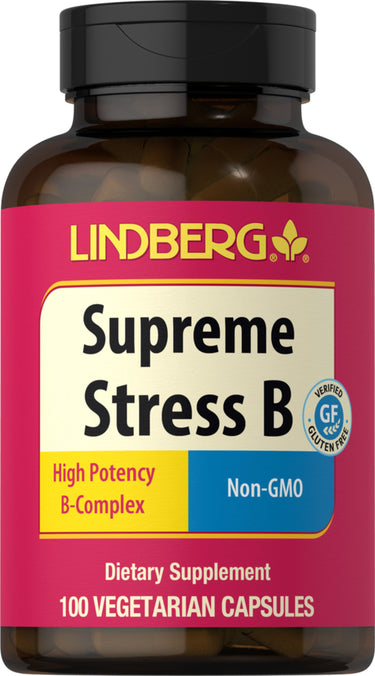 Supreme Stress B, 100 Vegetarian Capsules