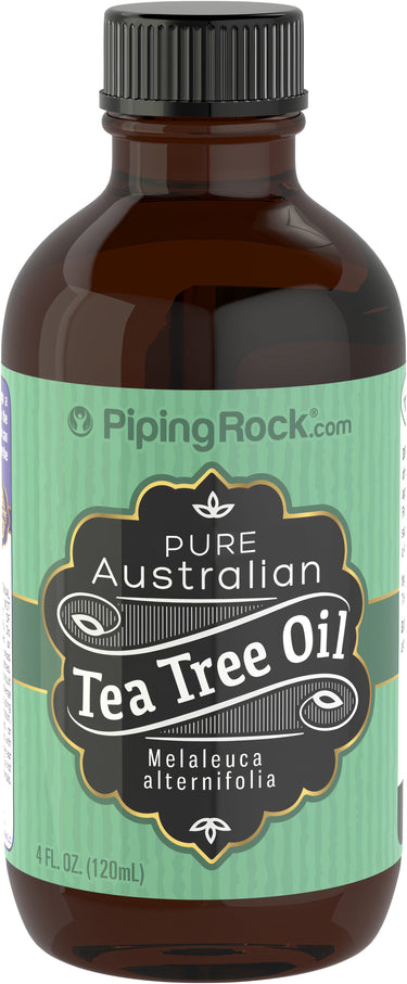 Tea Tree Pure Australian Essential Oil (GC/MS Tested), 4 fl oz (118 mL) Bottle