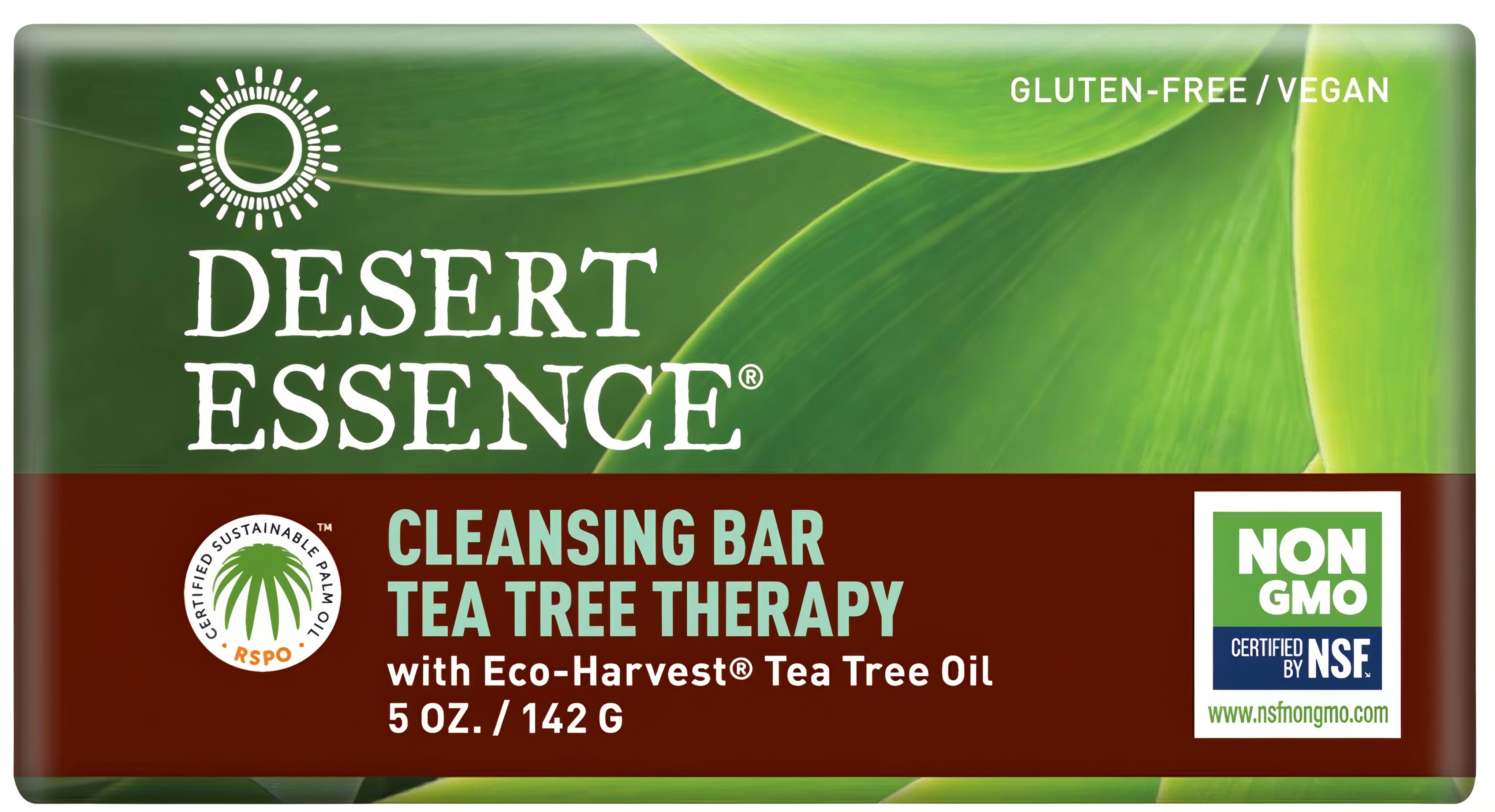 Tea Tree Therapy Bar Soap, 5 oz (142 g) Bar