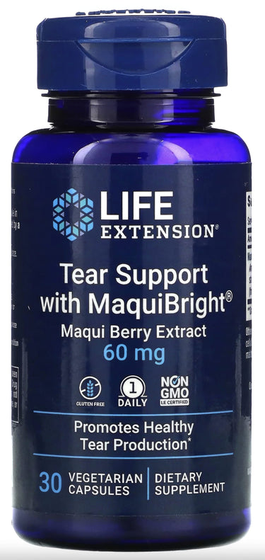 Tear Support with MaquiBright, 60 mg, 30 Vegetarian Capsules