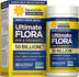 RenewLife Ultimate Flora Men's Once Daily Pre & Probiotic with 50 Billion CFU, 30 delayed release vegan capsules.