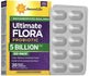 RenewLife Ultimate Flora Probiotic Saccharomyces Boulardii 5 Billion CFU Go Pack, 20 Vegan Capsules in a blister pack.