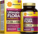 Ultimate Flora Women's Care Probiotic with 25 Billion CFU, featuring 30 delayed-release vegan capsules.