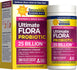 Ultimate FLORA Probiotic Women's Once Daily includes 25 Billion CFU in 30 vegan, delayed-release, non-GMO capsules.