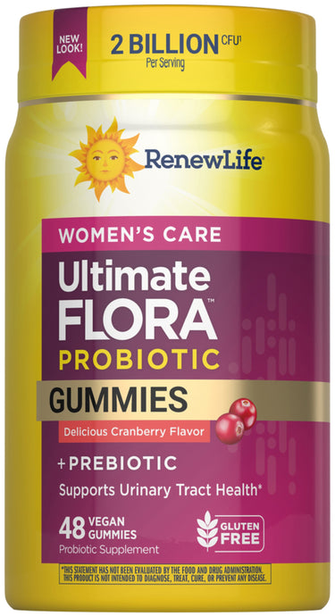 Ultimate Flora Women's Care Probiotic Gummies, 48 Vegan Gummies