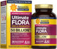 RenewLife Ultimate FLORA Women's Once Daily Pre & Probiotic, 50 Billion CFU, 30 Delayed Release Vegan Capsules.