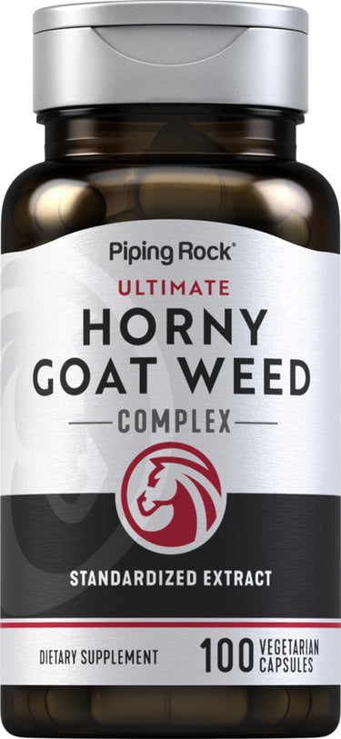 Ultimate Horny Goat Weed Complex, 100 Vegetarian Capsules