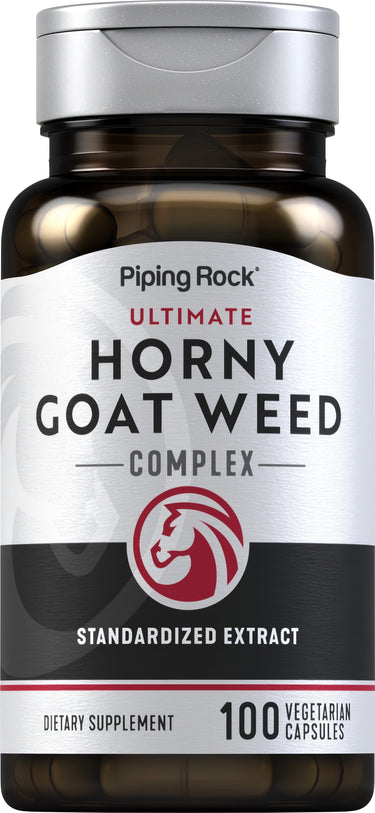 Ultimate Horny Goat Weed Complex, 100 Vegetarian Capsules