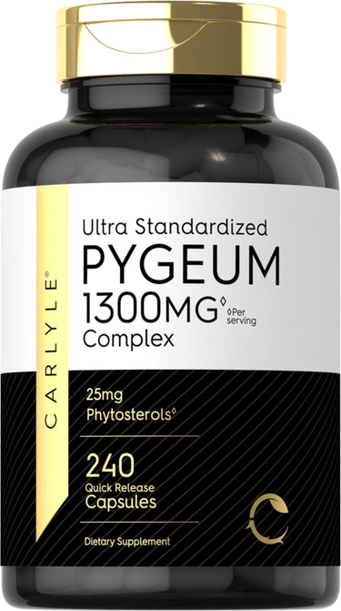 Ultra Standardized Pygeum, 1300 mg (per serving), 240 Quick Release Capsules