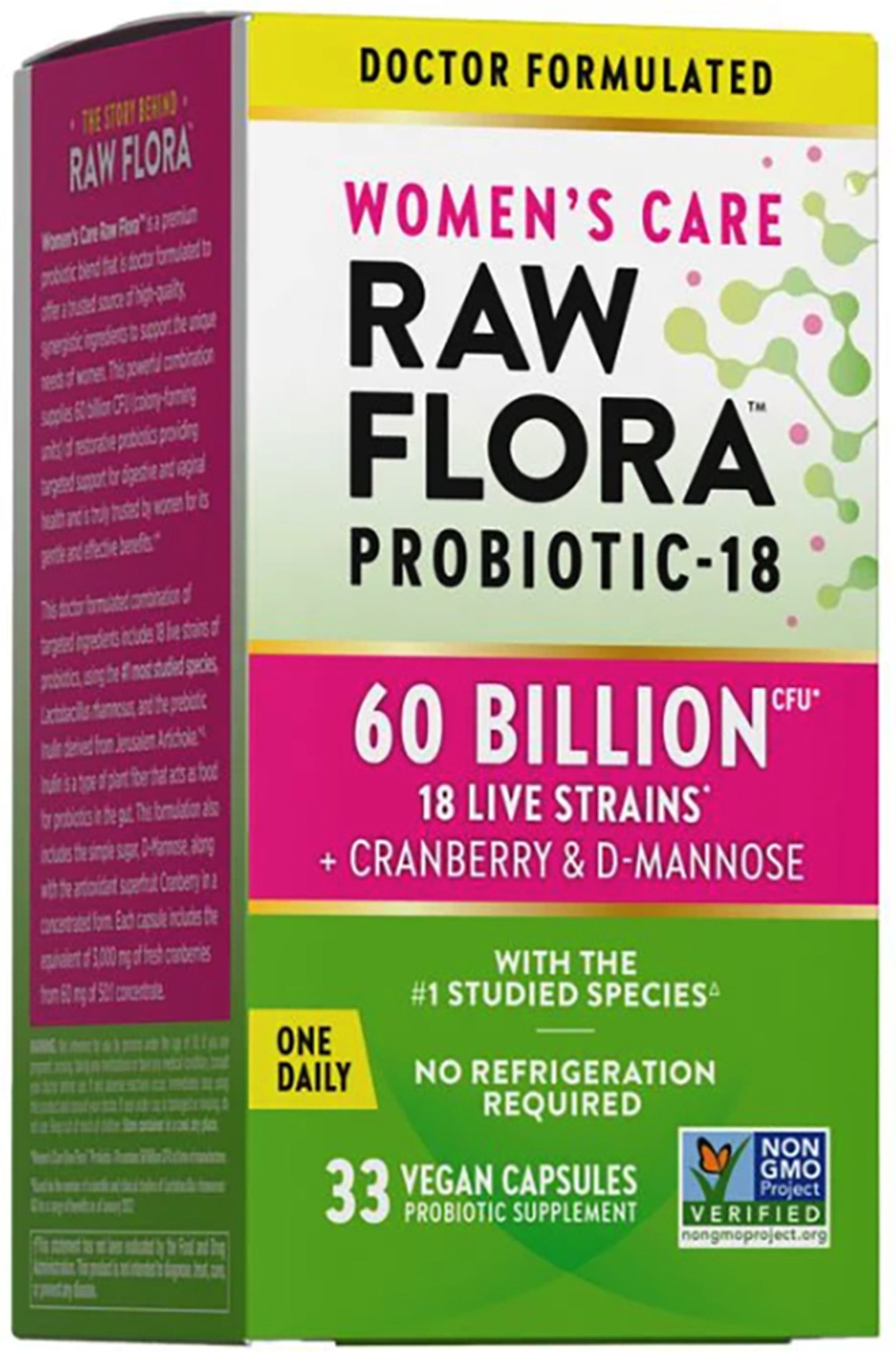 Women's Care Probiotic - 60 Billion CFU