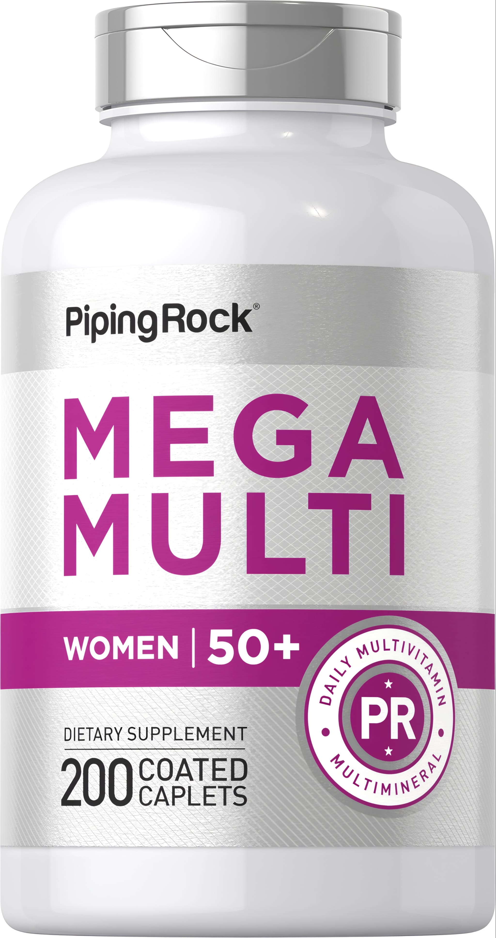 Women's Mega Multi 50 Plus, 200 Coated Caplets