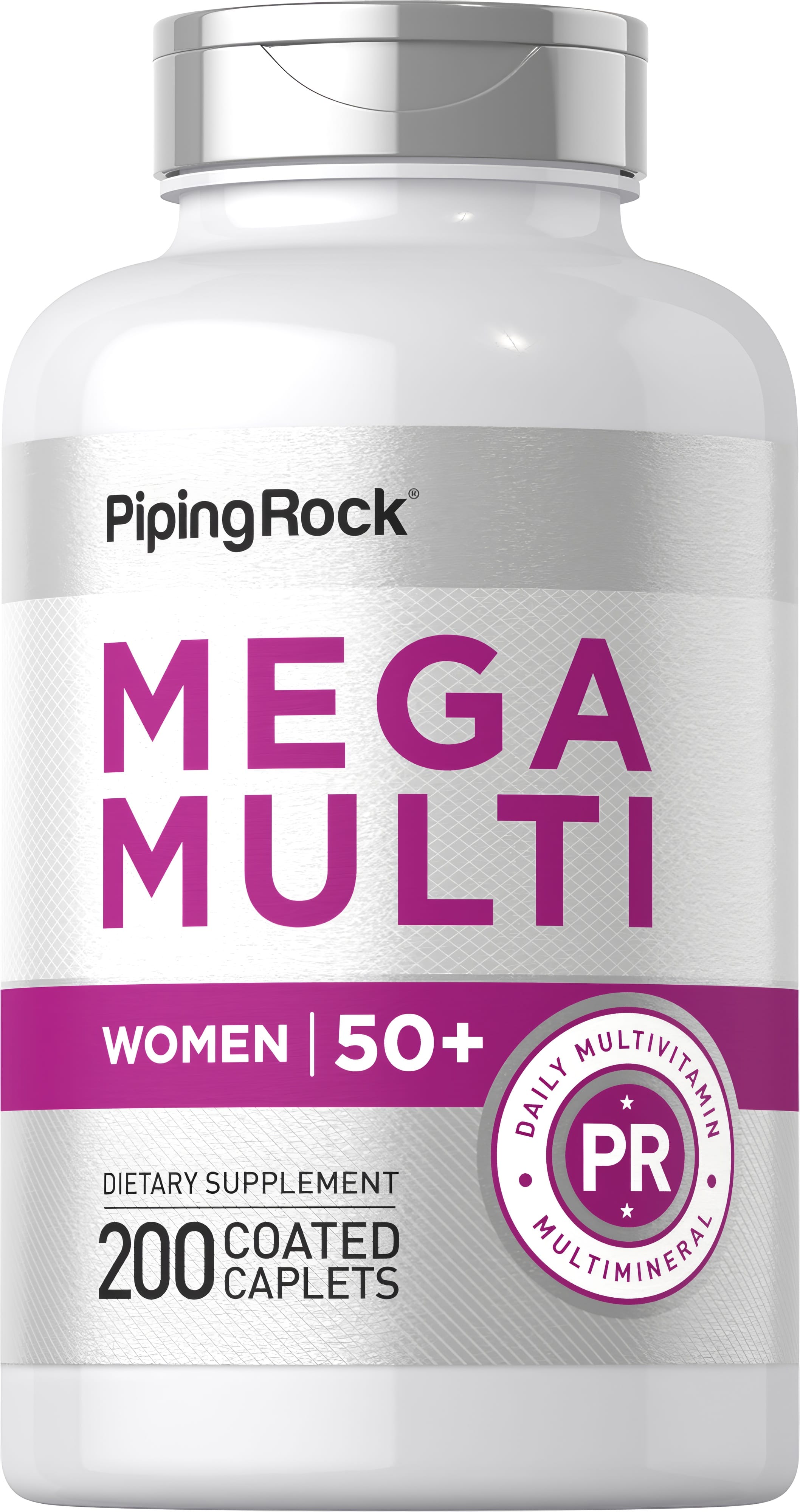 Women's Mega Multi 50 Plus, 200 Coated Caplets