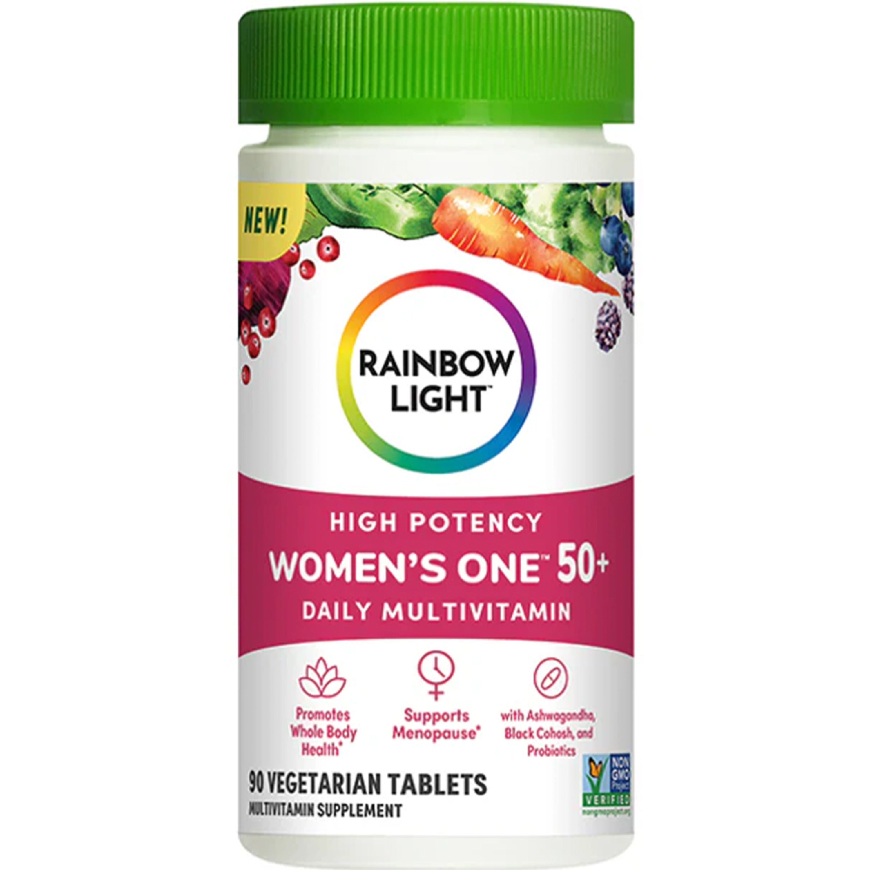 Women's One 50+ plus Real Food Nutrients, 90 Vegetarian Caplets
