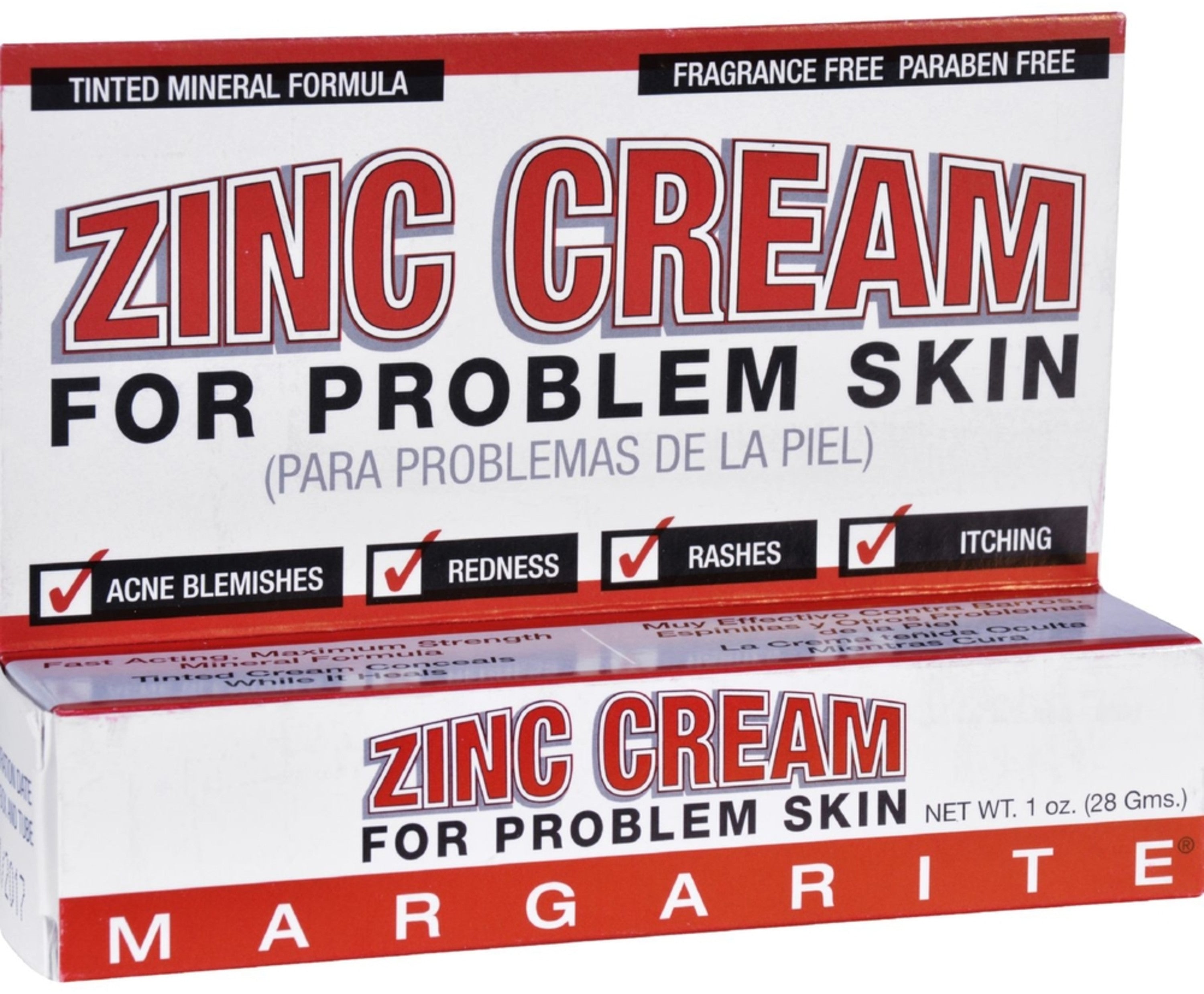 Zinc Cream, 1 oz (28 g) Tube