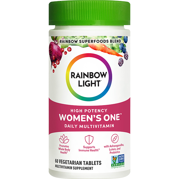 Women's One + Real Food Nutrients, 60 Vegetarian Caplets