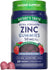 Nature's Truth Extra Strength Zinc Gummies, 50 mg per 3, Mixed Berry, 60 count. Non-GMO, Gluten-Free, Vegan. Immune Support.