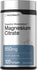Magnesium Citrate 850mg softgels with superior absorption, non-GMO, gluten-free, dietary supplement, 120 count.