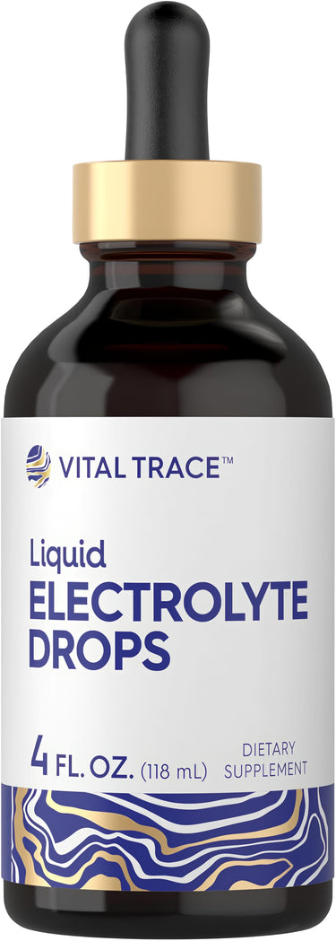 Electrolyte Hydration Drops, 4 fl oz (118 mL) Dropper Bottle