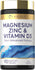 Carlyle Magnesium, Zinc, and Vitamin D3, 3-in-1 Advanced Formula, 90 Vegetarian Capsules bottle.