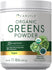 Carlyle Organic Greens, 1.1 lbs, features 20+ superfoods, 18 digestive enzymes, prebiotic, Vegan, USDA Organic, Naturally Unflavored.