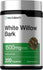 White Willow Bark capsules, each serving equivalent to 1500mg; total 200 capsules.