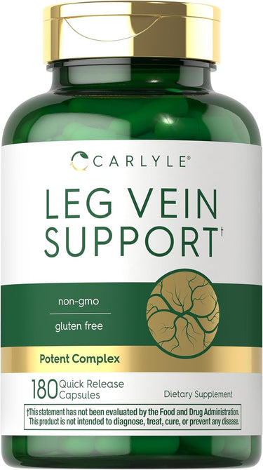 Leg Vein Support, 180 Quick Release Capsules
