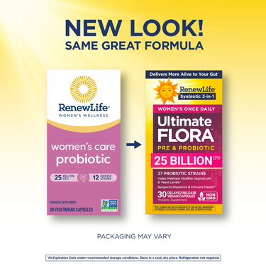 Ultimate Flora Women's Care Probiotic 25 Billion, 30 Delayed Release Vegan Caps