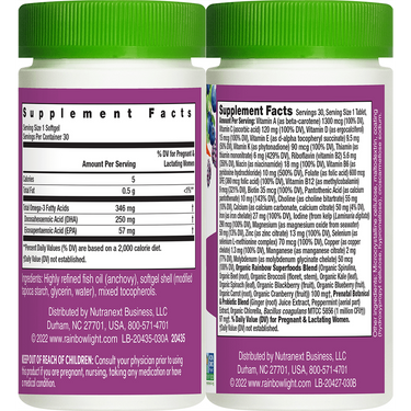 Prenatal Daily Duo Multivitamin & DHA, 2 Bottles 30 Day Supply