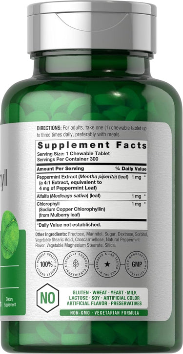 Chlorophyll | 300 Tablets
