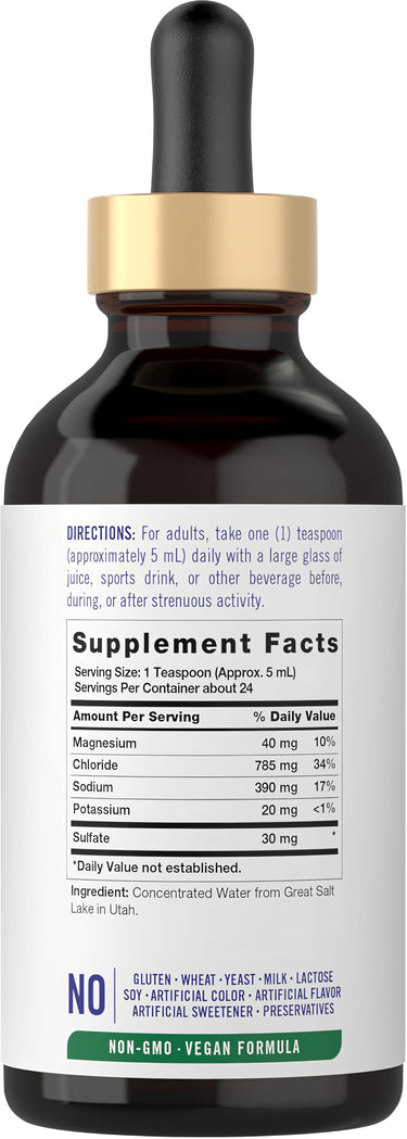 Electrolyte Hydration Drops, 4 fl oz (118 mL) Dropper Bottle