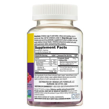 Ultimate Flora Kids Probiotic Gummies, 30 Berry-licious Gummies