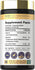Supplement Facts panel for CL Carlyle Magnesium Zinc and Vitamin D 90 Capsules.