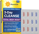 3-Day CLEANSE TOTAL-BODY RESET box with 12 vegetarian capsules: 6 for Morning Formula, 6 for Evening Formula.