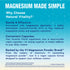 CALM Magnesium Glycinate, 325 mg (per serving), 180 Vegan Capsules
