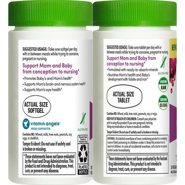 Prenatal Daily Duo Multivitamin & DHA, 2 Bottles 30 Day Supply