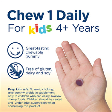 Ultimate Flora Kids Probiotic Gummies, 30 Berry-licious Gummies