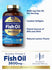 Burpless Omega-3 Fish Oil, 3600mg per serving, 300 coated softgels with natural lemon flavor, purified to eliminate mercury.