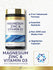Magnesium Zinc and Vitamin D3, 3-in-1 Advanced Formula in a bottle, contains 90 Vegetarian Capsules.