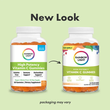High Potency Vitamin C Gummies, 60 Vegan Gummies
