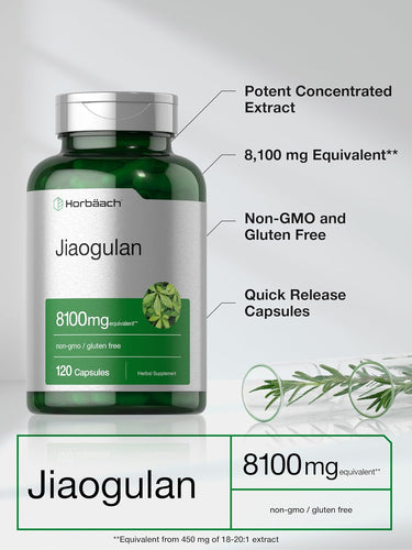 Jiaogulan 8100mg | 120 Capsules