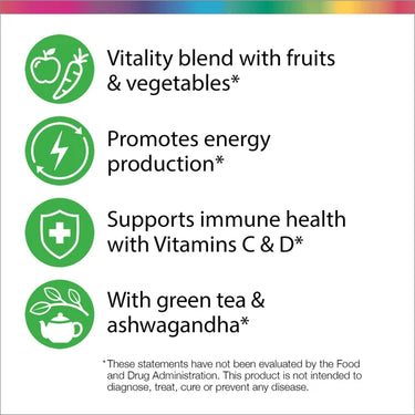 Men's Energy Multivitamin + Real Food Nutrients Gummies, 120 Vegetarian Gummies