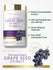 Product highlights graphic stating Potent Concentrated Extract, 840 mg Polyphenols per serving, Quick Release Capsules, Non-GMO, Gluten Free.