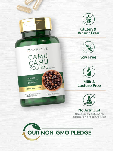 Camu Camu, 2000 mg, 150 Quick Release Capsules