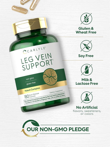 Leg Vein Support, 180 Quick Release Capsules